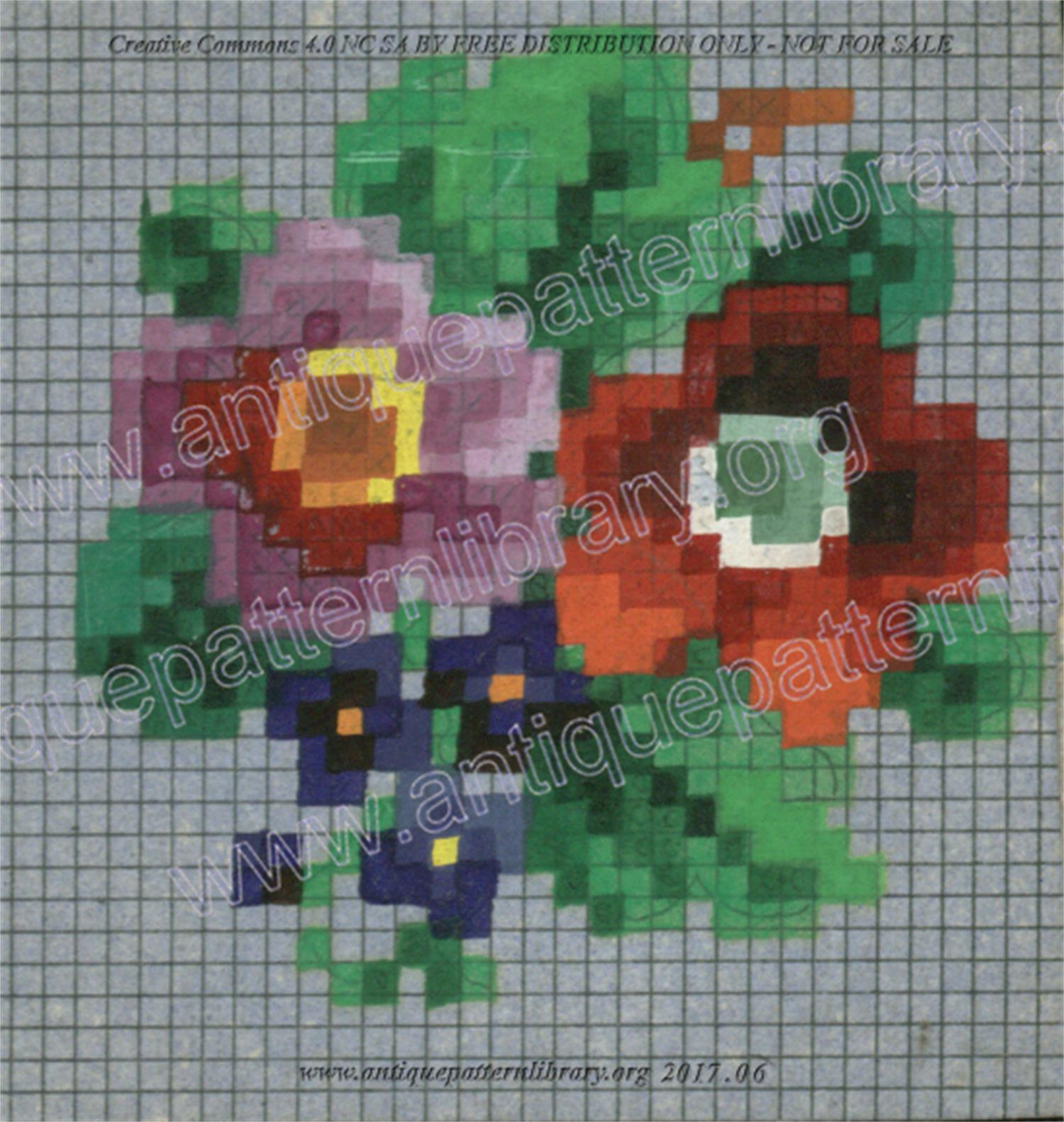 D-YS058 Small Flower motif